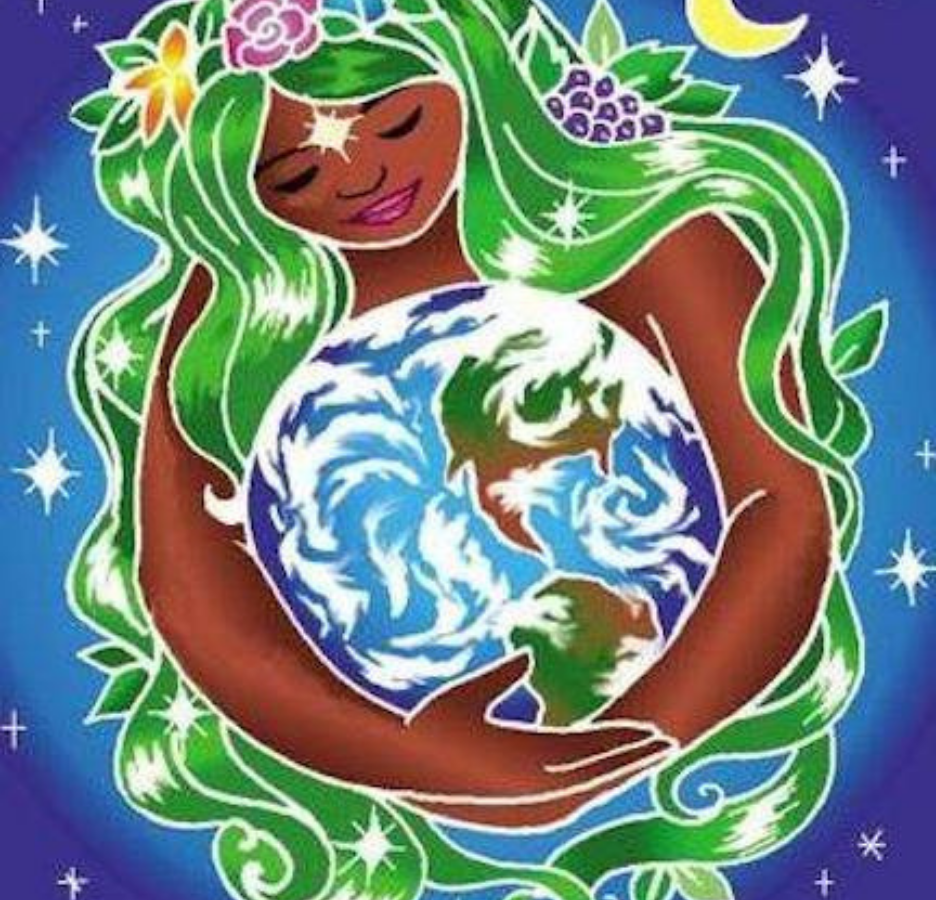 Earth Day Lady